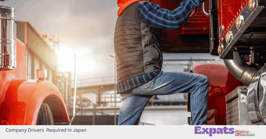 Company Drivers Required In Japan