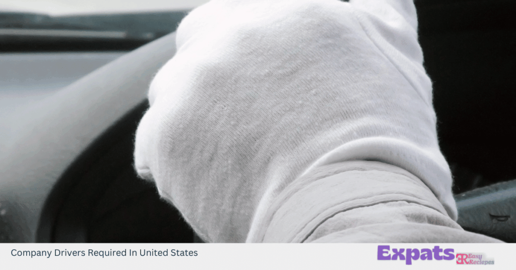 Company Drivers Required In United States