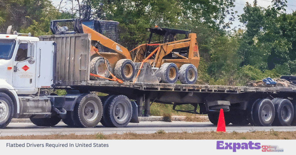 Flatbed Drivers Required In United States