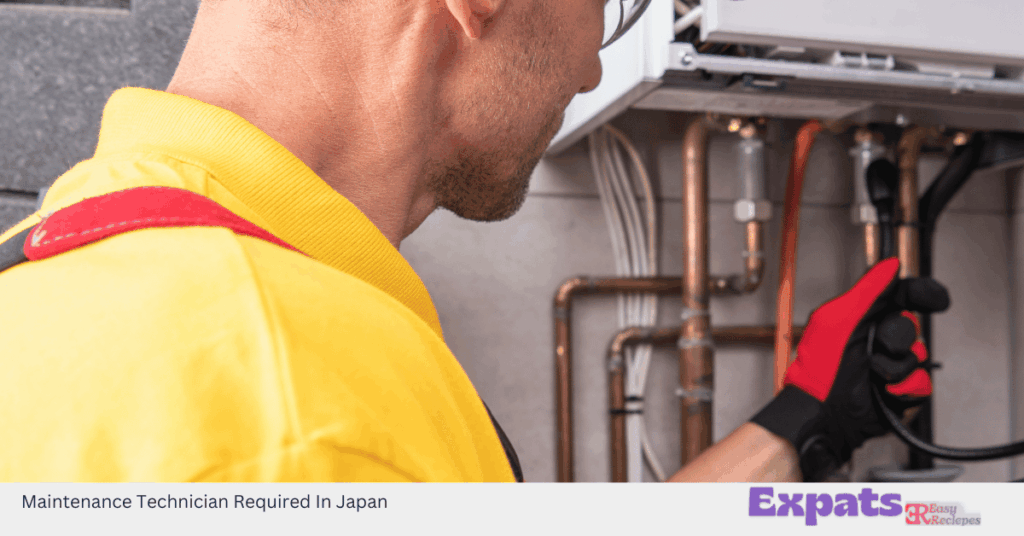 Maintenance Technician Required In Japan