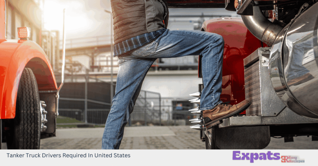 Tanker Truck Drivers Required In United States