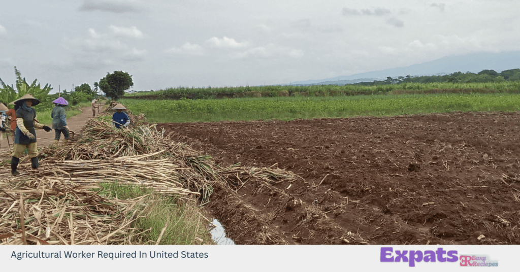 Agricultural Worker Required In United States