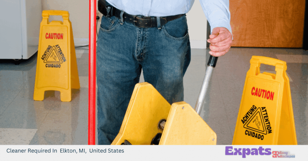 Cleaner Required In Elkton, MI, United States