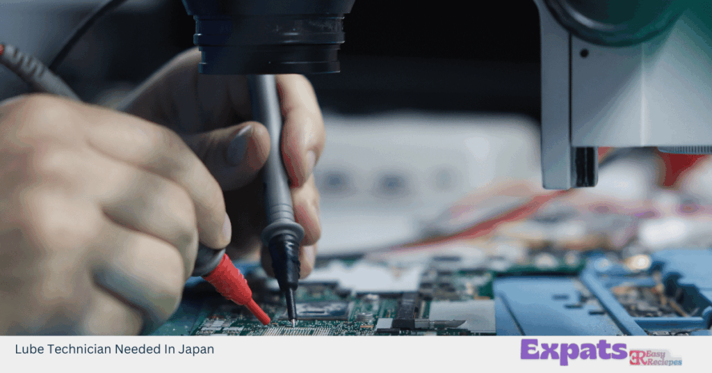 Lube Technician Needed In Japan