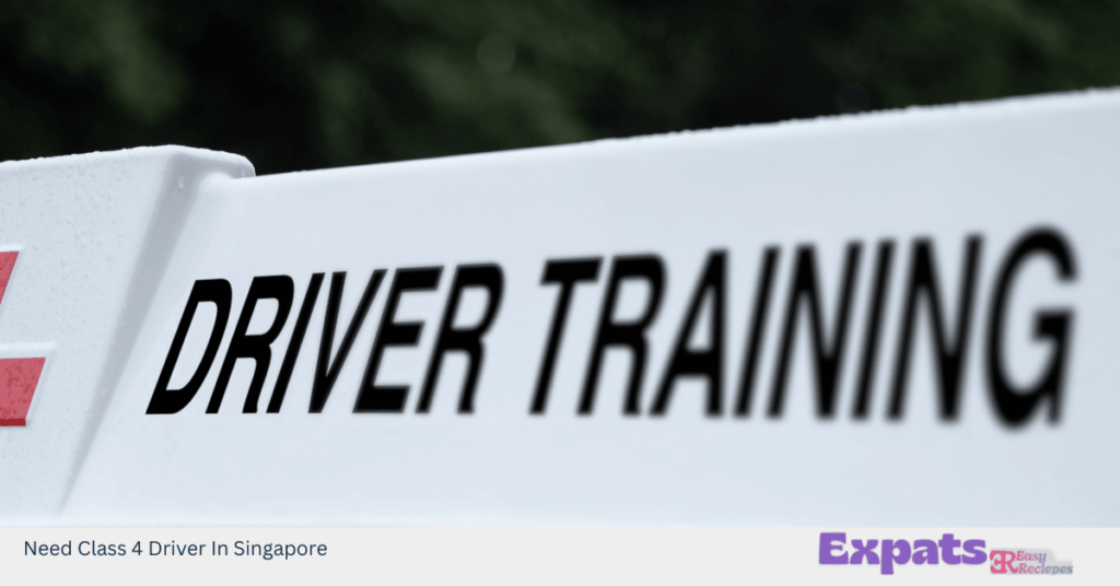 Need Class 4 Driver In Singapore