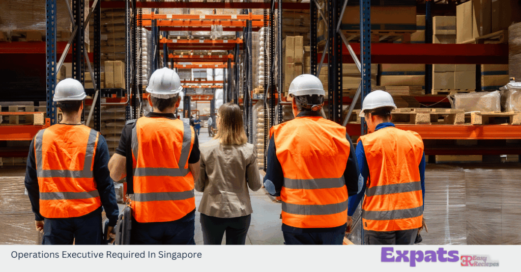 Operations Executive Required In Singapore
