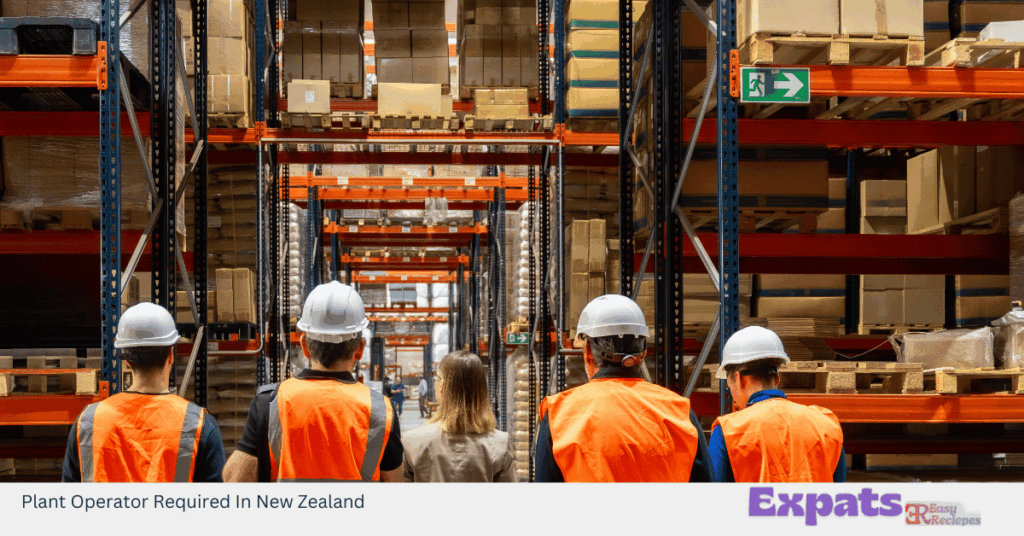 Plant Operator Required In New Zealand