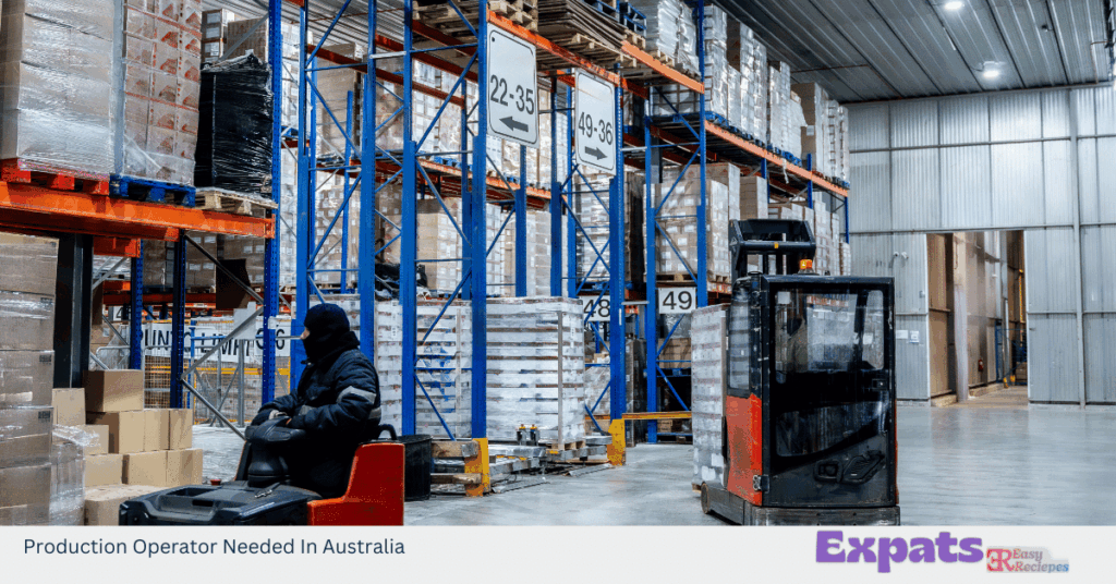 Production Operator Needed In Australia