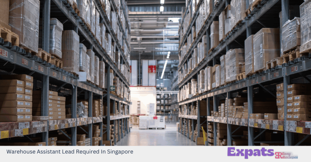 Warehouse Assistant Lead Required In Singapore
