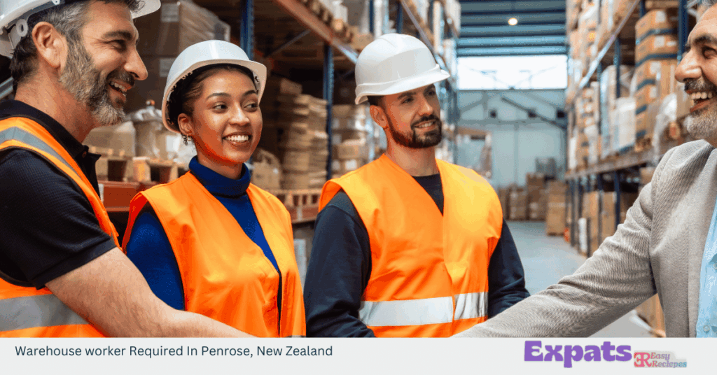 Warehouse worker Required In Penrose, New Zealand