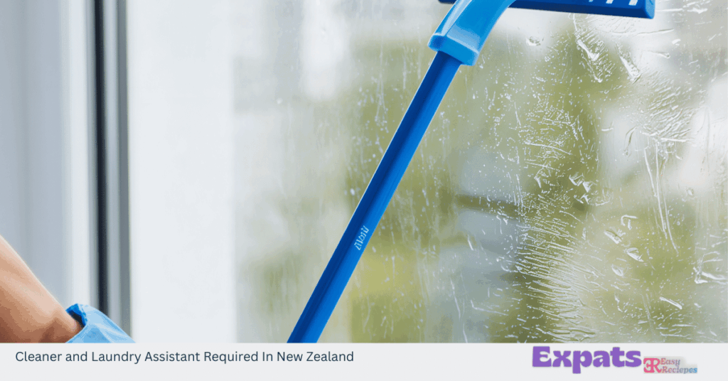 Cleaner and Laundry Assistant Required In New Zealand