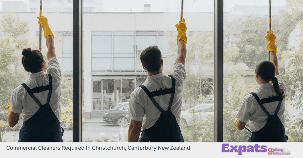 Commercial Cleaners Required In Christchurch, Canterbury New Zealand