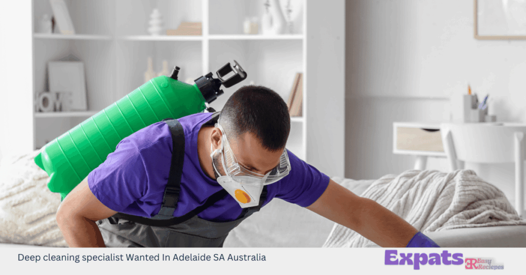 Deep cleaning specialist Wanted In Adelaide SA Australia