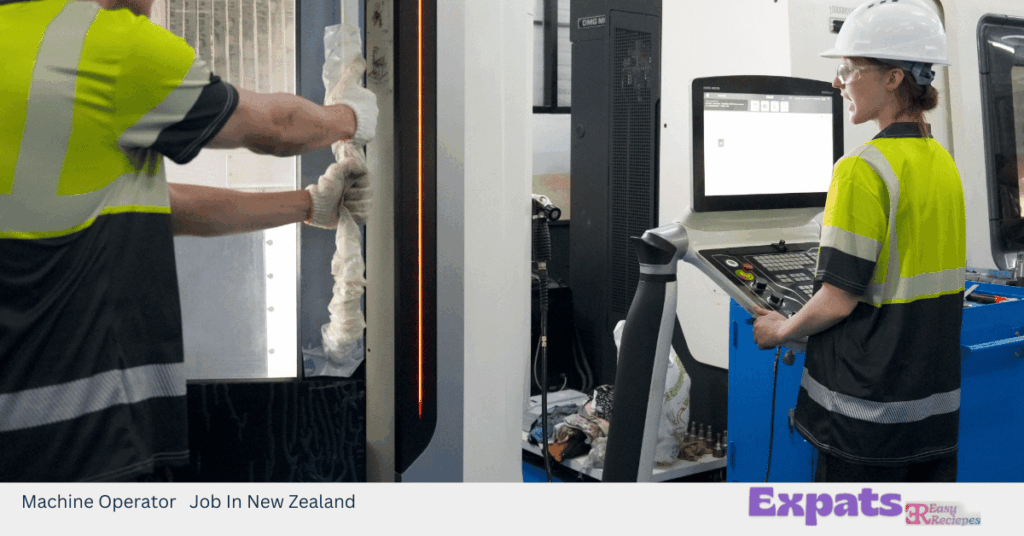 Machine Operator Job In New Zealand