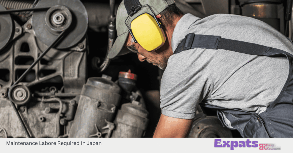 Maintenance Labore Required In Japan