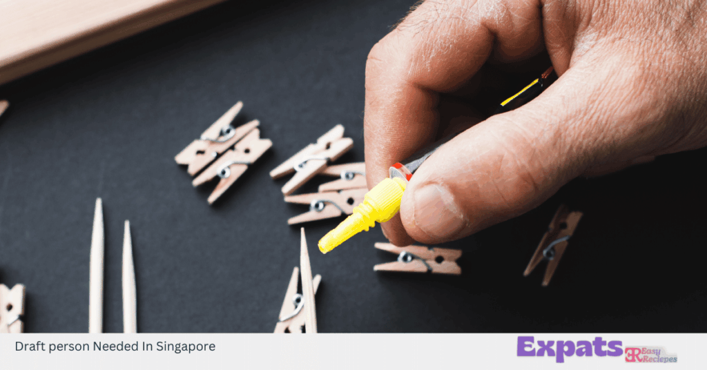 Draft person Needed In Singapore