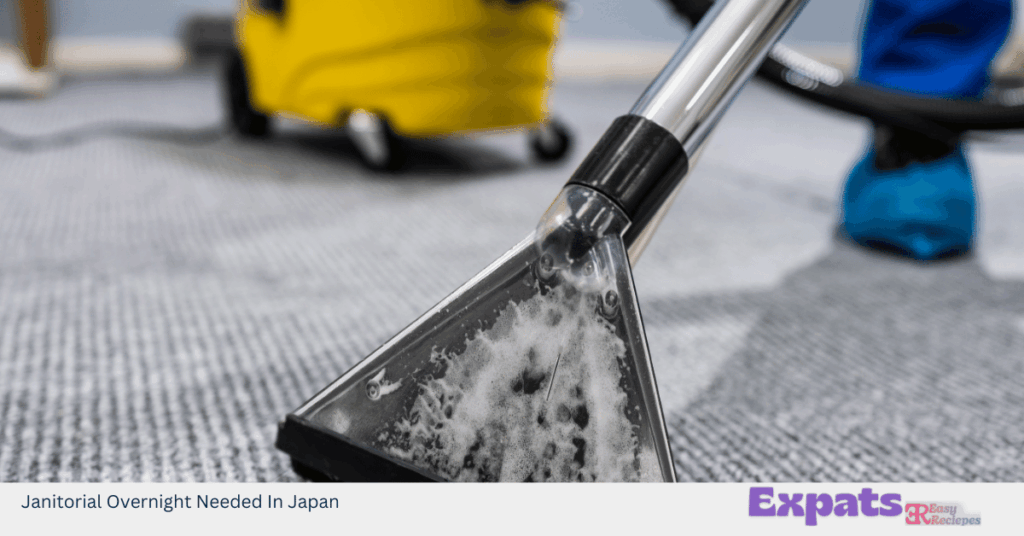 Janitorial Overnight Needed In Japan