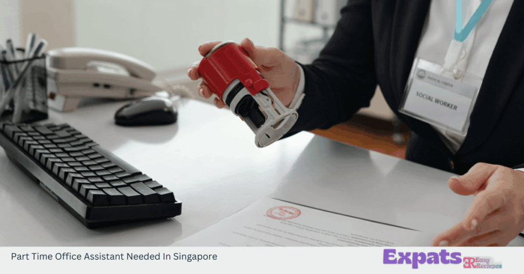 Part Time Office Assistant Needed In Singapore