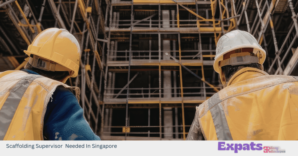 Scaffolding Supervisor Needed In Singapore
